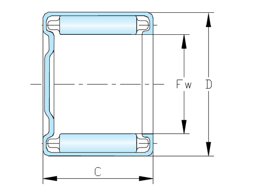 Full Complement Needle Bearings F