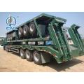Sinotruk cimc Deck commercial flatbed trailers 40ft