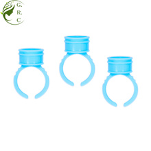 100pcs Plastic Eyelash Extensions Lash Glue Ring Cup