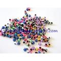 Turkish evil eye multicolor resin beads wholesale