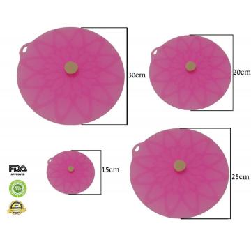 Food Grade Silicone Suction Cover Lids For Pan