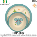 Animal Design Baby Bamboo Fiber Tableware Sets (HDP-2082)