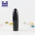 Wholesale empty shiny black bullet style lipstick case