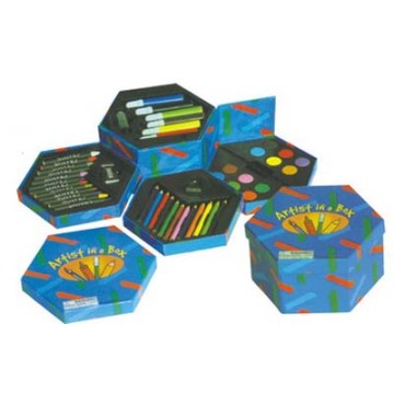 46pcs arte para colorear juego