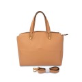 Fashion genuine leather tote bag for women