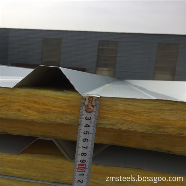 rook wool sandwich panel for roof and wall