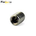 Custom Fine Thread Hexagon Socket Set Screws with Flat Point