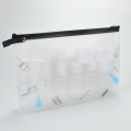 holiday shampoo lotion packaging 40ml 50ml clear pet plastic sanitiser leakproof travel bottles kit set with zipper bag