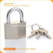 Nuevo Estilo Rhomboid Vane Key Disc Mechanism Padlock