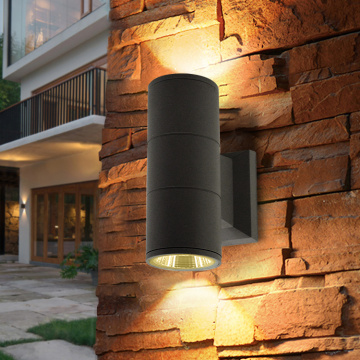 Outdoor nordic up down light led wall lamps