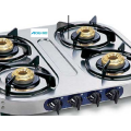 Spectra 4 Burner Designer Stainless Steel Body Stove