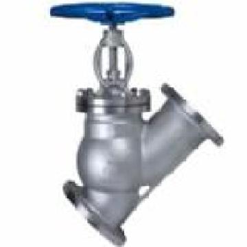 Y Type Globe Valve Bolted Bonnet