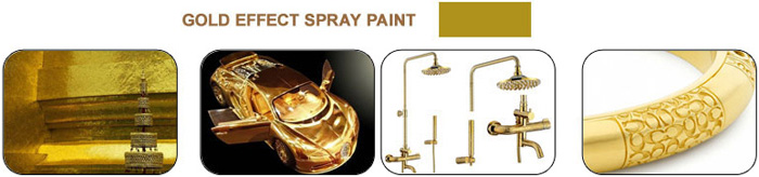 gold spray paint color