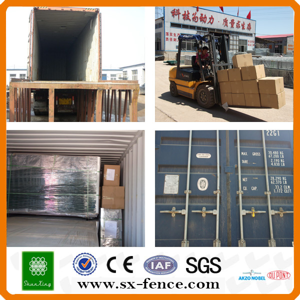 container loading of Cheap Iron Fence Panels