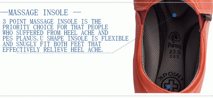 massage insole casual shoes