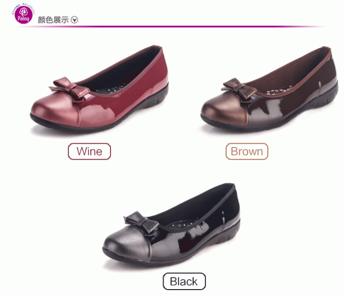 pansy comfort casual shoes for ladies wine black brown