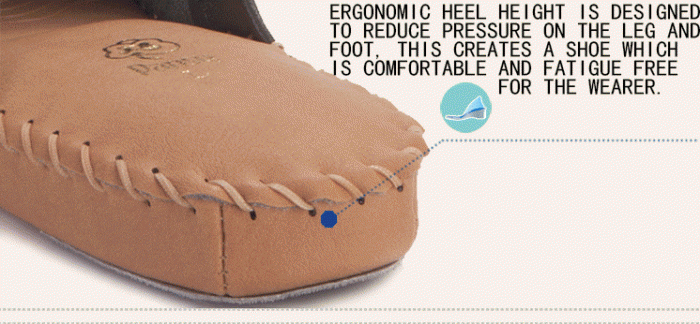 ergonomic height heel indoor slippers