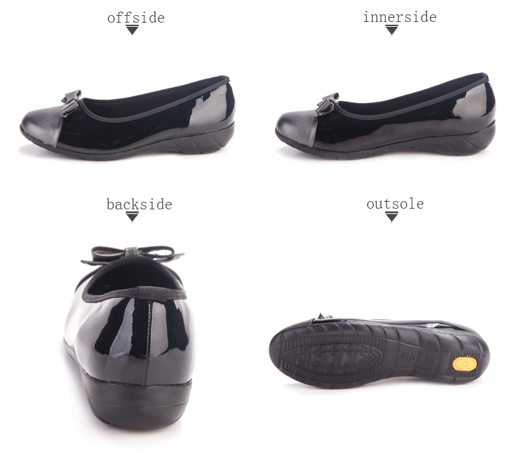 pansy comfort casual shoes black details