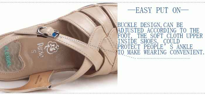 buckle design summer sandals