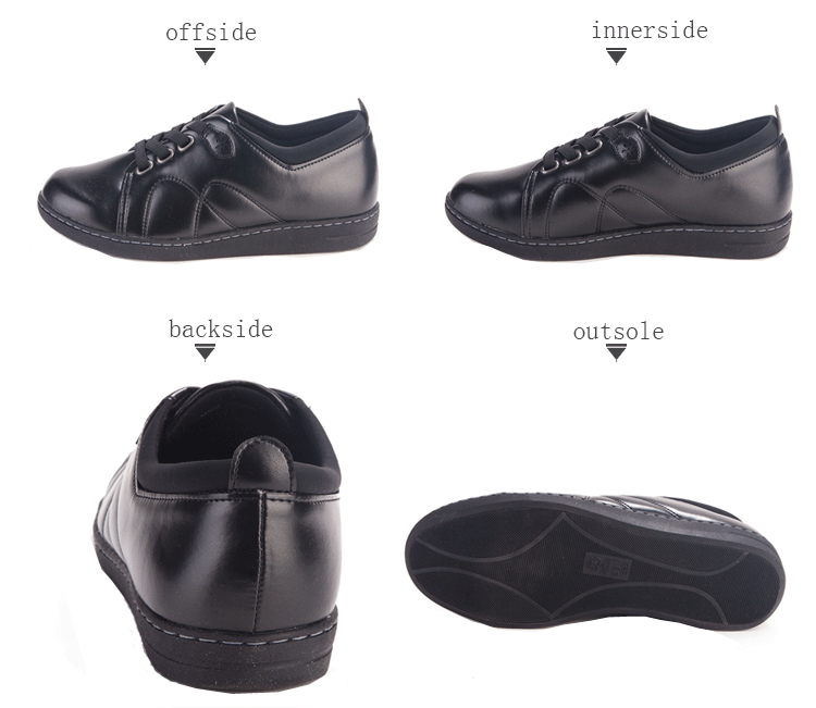 pansy comfort casual shoes black detail show