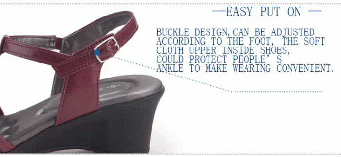 buckle design summer sandals