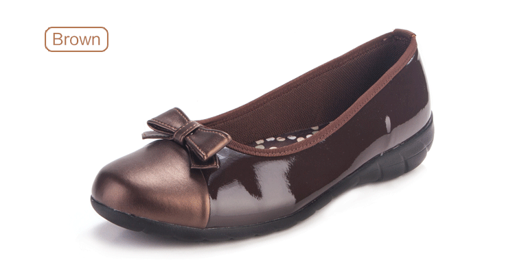 pansy comfort casual shoes brown