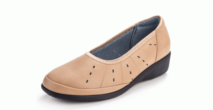 pansy comfort casual shoes camel