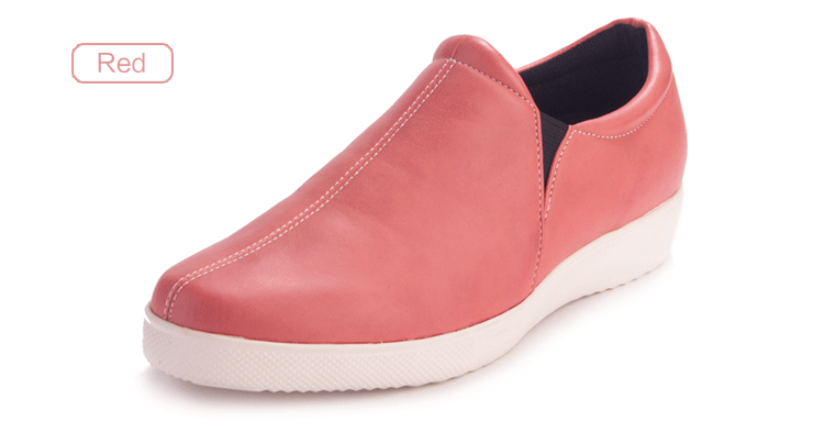 pansy comfort casual shoes red