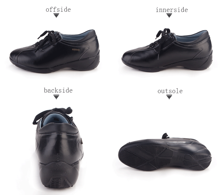 pansy comfort casual shoes black detail show