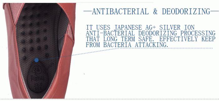 antibacterial and deodorizing casual shoes