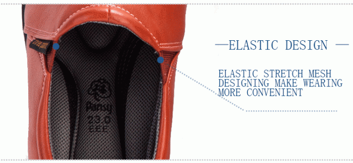 elastic design casual shoes