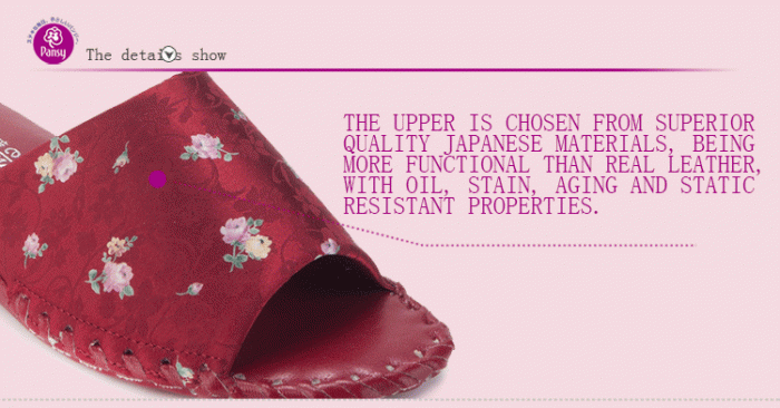 imported material Japanese style indoor slippers