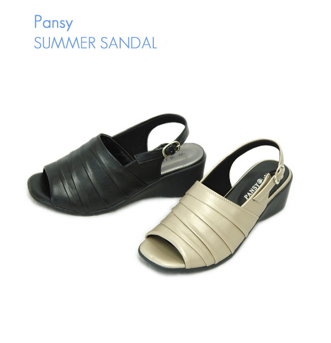 pansy summer sandals