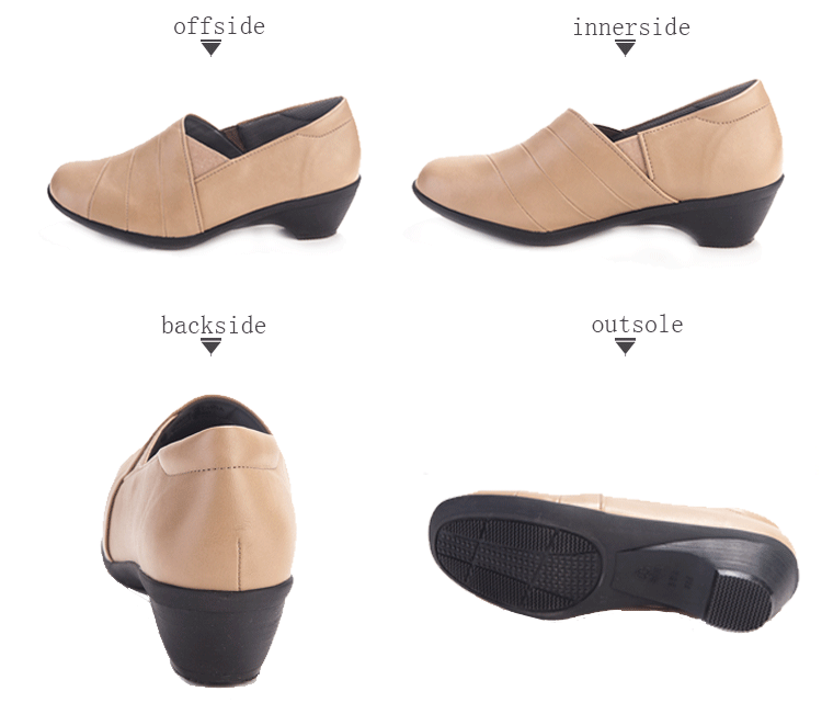 pansy comfort casual shoes oak detail show