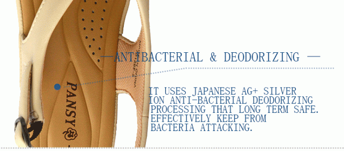 antibacterial summer sandals