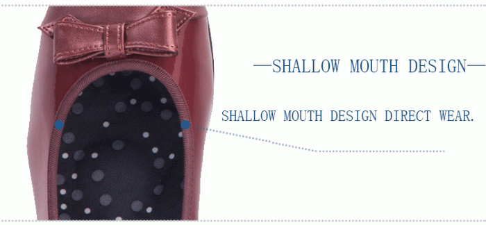 shallow mouth design casual shoes for ladies