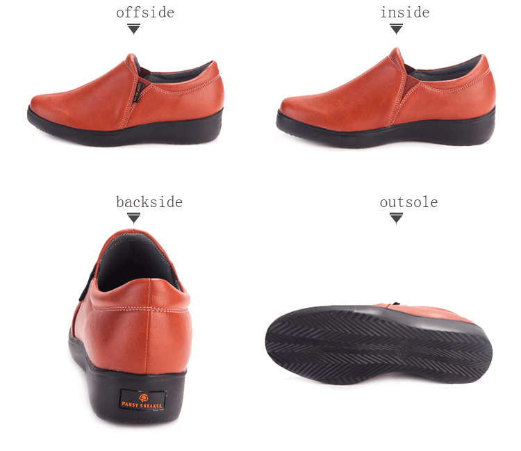 pansy comfort casual shoes red detail show