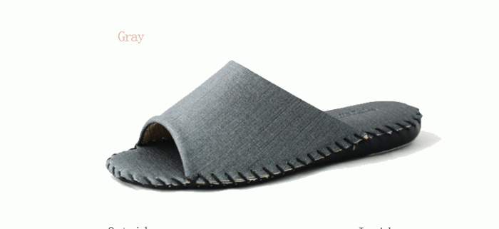 pansy comfort indoor slippers gray