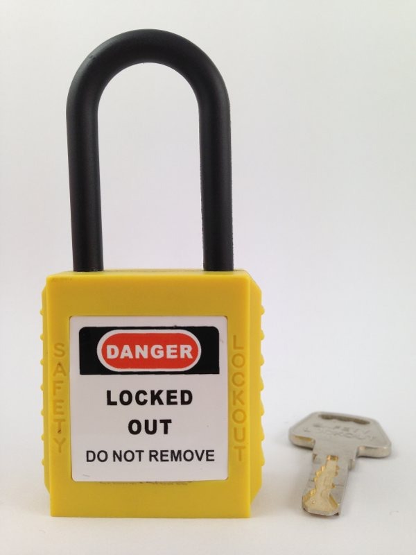 padlock safety nylon 