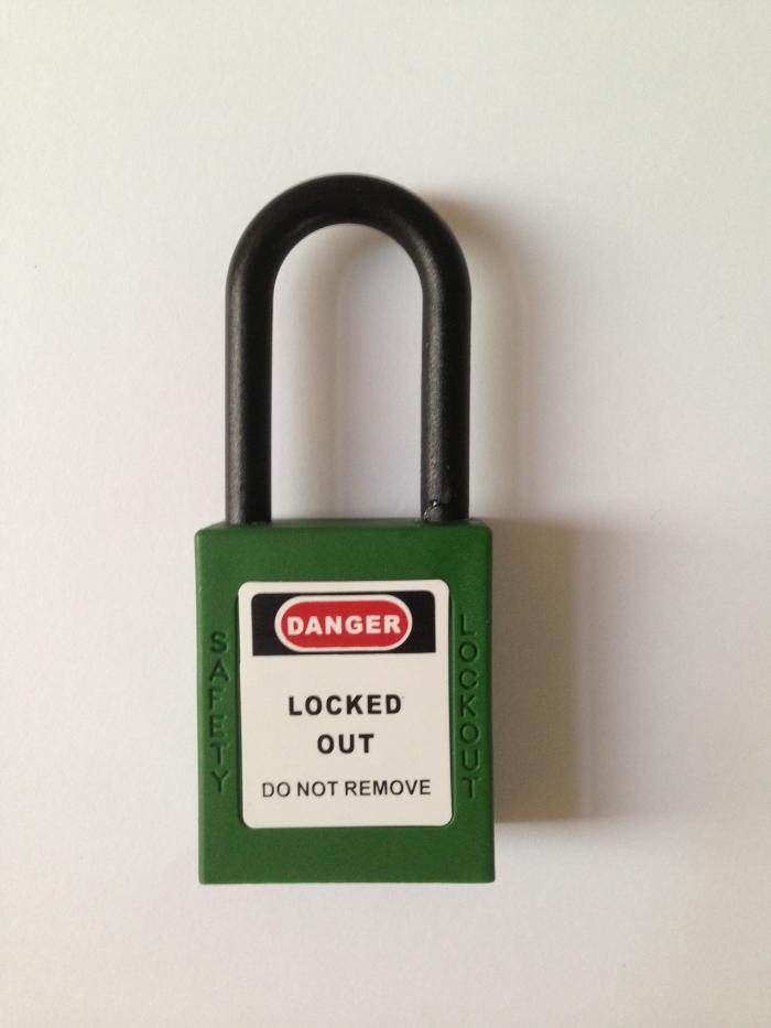 Nylon safety padlock supplier