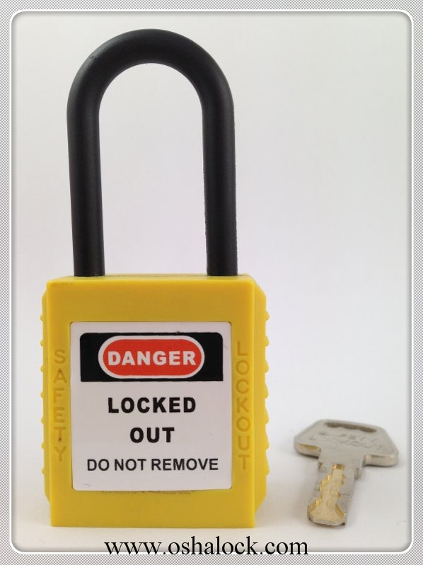 nylon padlock green