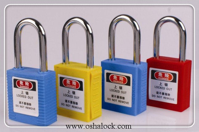 steel safety padlock