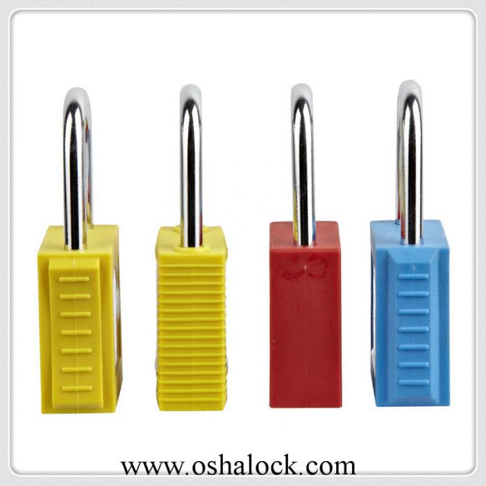 steel shackle safety padlock