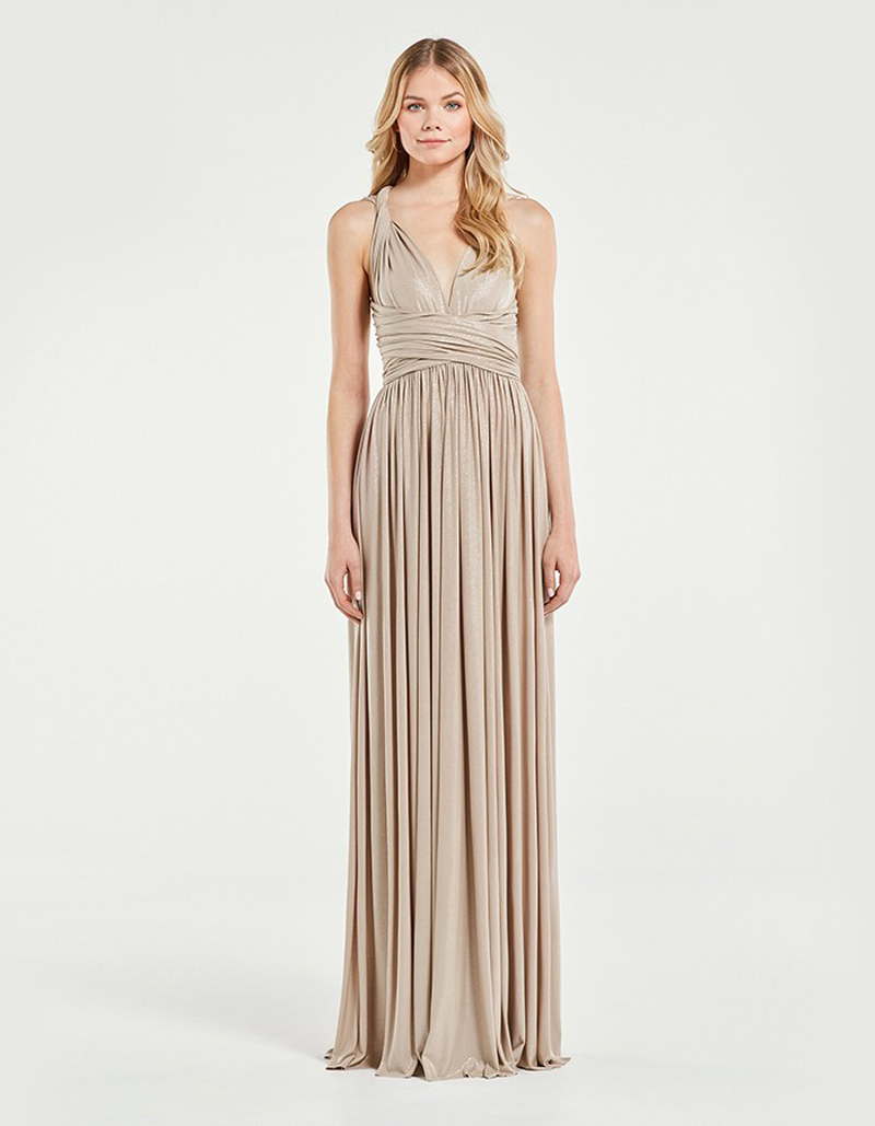 Sparkling Multi-Way A-Line Bridesmaid Dress