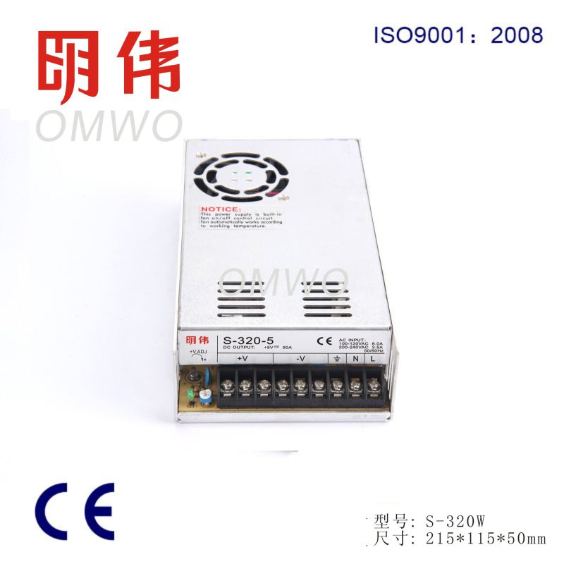 Wxe-320s-15 High Efficiency S-320-15 15V 20A Switching Power Supply