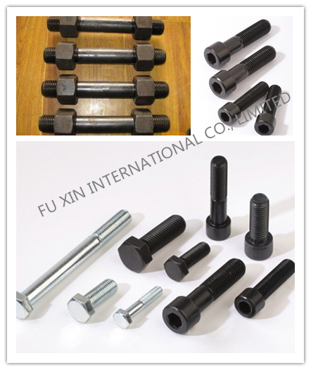 Electro Galvanized Zinc Plated Stub Bolt, Double Head Bolt