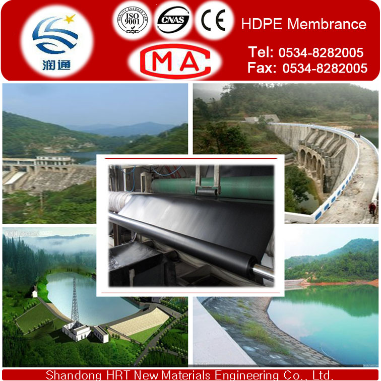 Supply High Quality HDPE Geomembrane Rolls with Factory Price