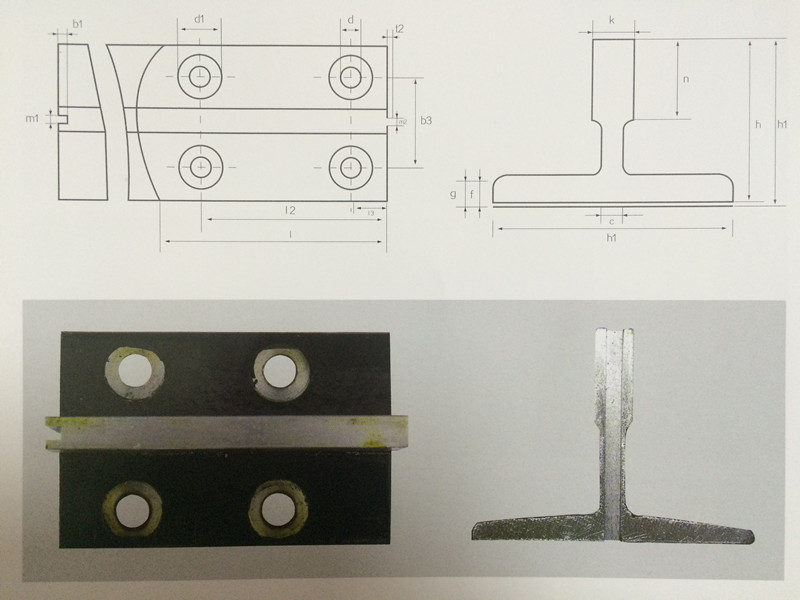 Rj-Gr T127-2/B Guide Rail Elevator Parts