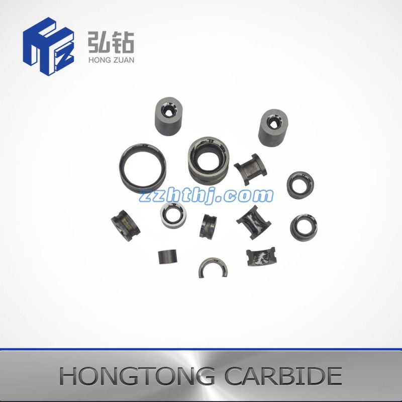 Various Size and Shape of Solid Cemented Carbide Wire Guide Wheel