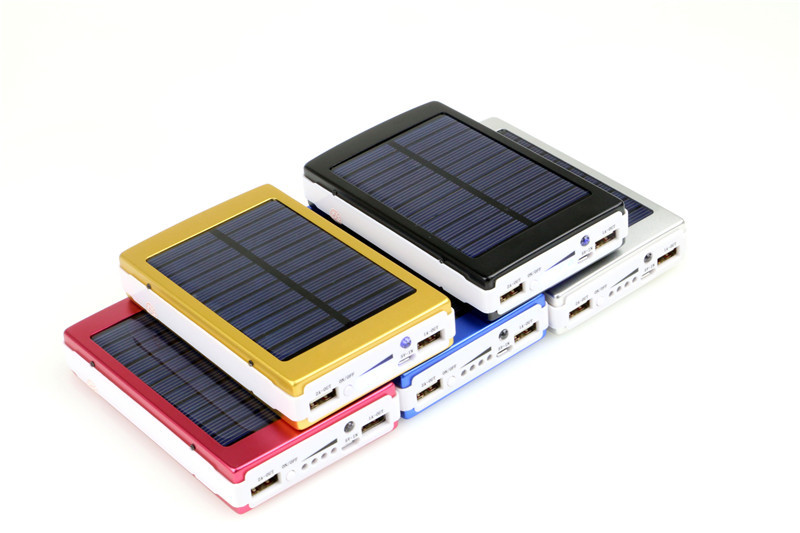 12000mAh Power Bank Solar Mobile Charger